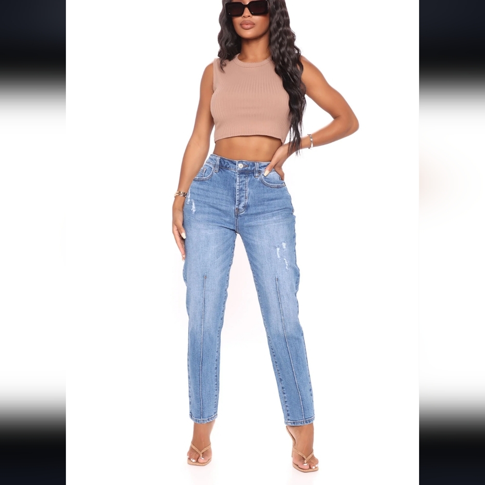 Fashion Nova Slammin Slim Mom Jean 3